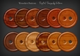 Wooden Button