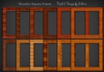 Wooden Chunky Square Frame