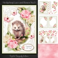 Hedgehog Lace and Roses No.3