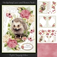 Hedgehog Lace and Roses No.6