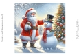 Santa and Snowman No.2