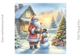 Santa and Snowman No.11