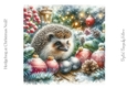Hedgehog at Christmas No.12