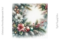 Christmas Floral Backgrounds No.7