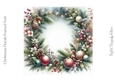 Christmas Florals Framed No.6