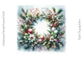 Christmas Florals Framed No.9