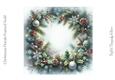 Christmas Florals Framed No.12
