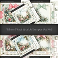 Winter Floral Sparkle Bumper Set No.1