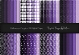 Halloween Purples A4 Digital Paper