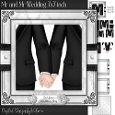 Mr and Mr Wedding 7x7 inch