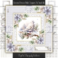 Serene Doves Multi Topper 7x7 inch Kit