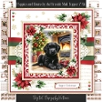 Puppies and Kittens by the Fireside Multi Topper 7 Kit