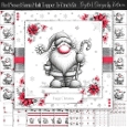 Red Nosed Santa Multi Topper 7x7 inch Kit