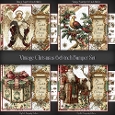 Vintage Christmas 6x6 inch Bumper Kit