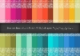 Summer Double Lace Border A4 Digital Paper