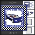 Blue Car Mini Kit