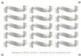 Silver and Silver Christmas Banner