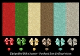 Christmas Foil Papers and Embelishments