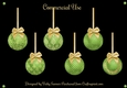 Green and Gold Bauble