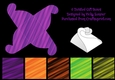 Halloween Twisted Gift Boxes set of 6