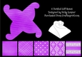 Purple Romance Twisted Gift Boxes Set of 6