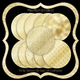 Gold Leaf Fancy Slim Frames set of 12
