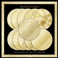 Gold Leaf Slim Frames set of 12