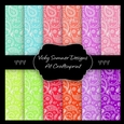 Summer Paisley A4 Paper Set of 12 + 1 Bonus Paper