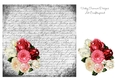 Note Paper with Flower Cluster