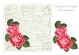 Note Paper with Roses