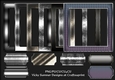 Metalic Effect Frames with Tags