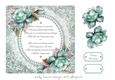 Birthday Verse Floral Green