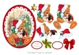 Vintage Christmas Teddy Topper 3