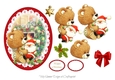 Vintage Christmas Teddy Topper 4