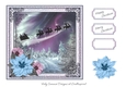 Santa and Sleigh Aurora Borealis 1