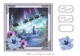 Santa and Sleigh Aurora Borealis 2