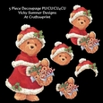 Mrs Santa Bear Decoupage