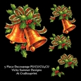 Holly and Bells Decoupage 