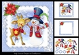 Snowman and Reindeer Best Friends