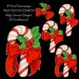 Candy Cane Decoupage