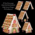 Gingerbread House Decoupage