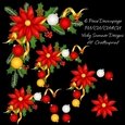 Poinsettia Corner Decoupage