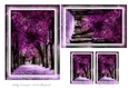 Pink and Purple Scenery Toppers and Tags 2