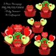 Valentine Frog Basket of Cookies