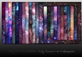 Cosmic Square Frame PNG