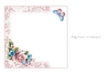 Butterflies and Roses Insert