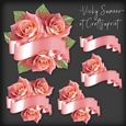 Rose and Banner Cluster