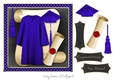 Graduation Cap and Gown 4