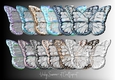 Metallic Transparent Butterfly