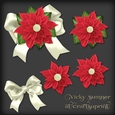 Christmas Floral Decoupage 3